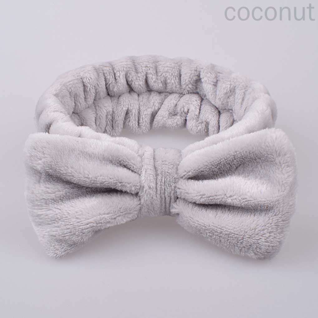 Băng đô co giãn thắt nơ trang điểm cho nữ