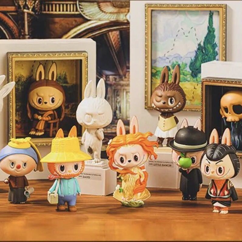 ❤sản phẩm chính thức❤ LABUBU Elf Art POPMART Hộp mù Quà tặng Con búp bê Người mẫu Đồ chơi