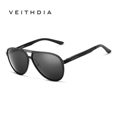 Kính mát VEITHDIA 3598 Phong cách phi công nhôm magiê đầy màu sắc cao cấp cho nam