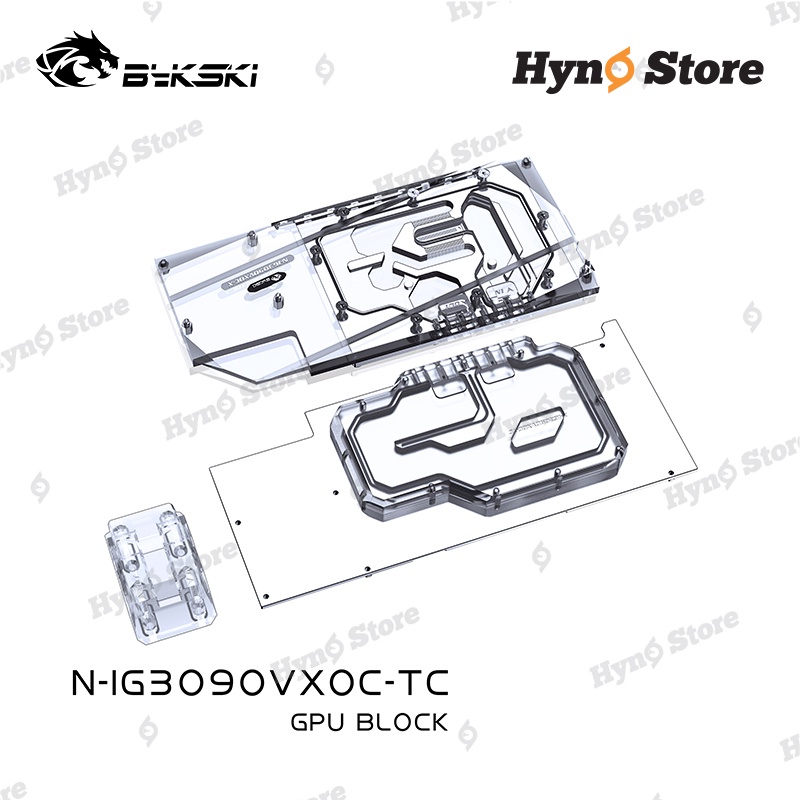 Block tản nhiệt nước Bykski 2 mặt vram Colorful 3080 3090 Tản nhiệt nước custom chất lượng cao - Hyno Store