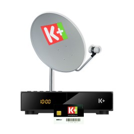 Remote (Điều khiển) đầu thu Truyền hình KTS vệ tinh K+