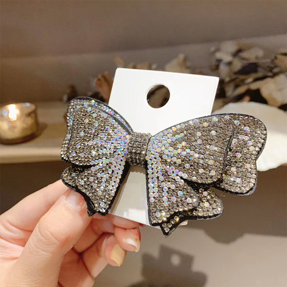 FORBETTER Fashion Hair Clip|Headwear Bow Hairpin Hair Accessories Party Jewellery Big Bow Korean Full|For Women Barrettes