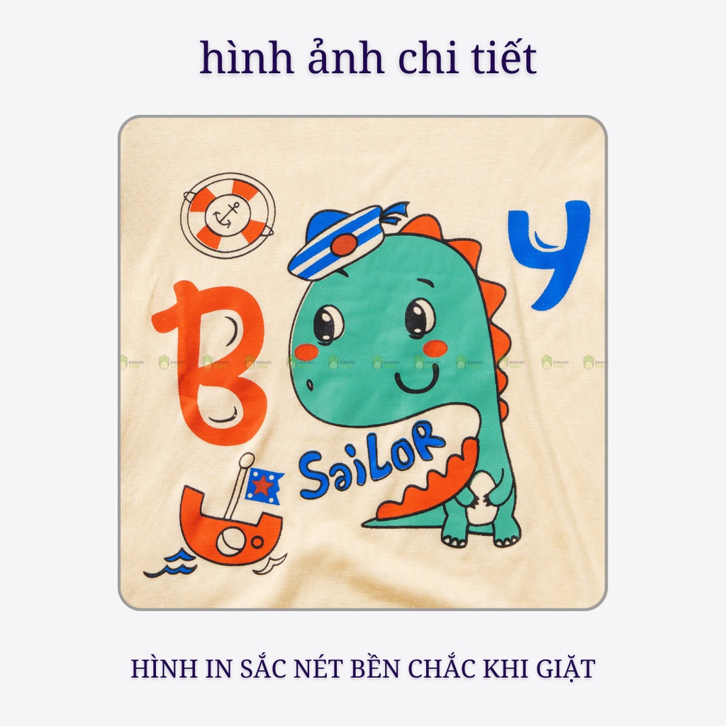 Bộ Thun Lạnh Dài Tay Cho Bé Gái, Bé Trai Minky Mom Hoạ Tiết  Gấu Trượt Ván, Bộ Quần Áo Cho Bé Mặc Nhà Thu Đông MKMTD2205