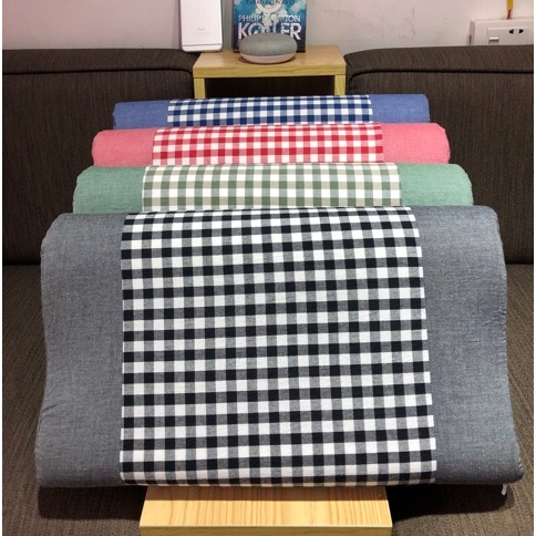 Gối cao su non người lớn (Nhiều Màu Được Chọn) - Kích Thước 30cm x 50cm x 9cm Gối chống ngáy ngủ