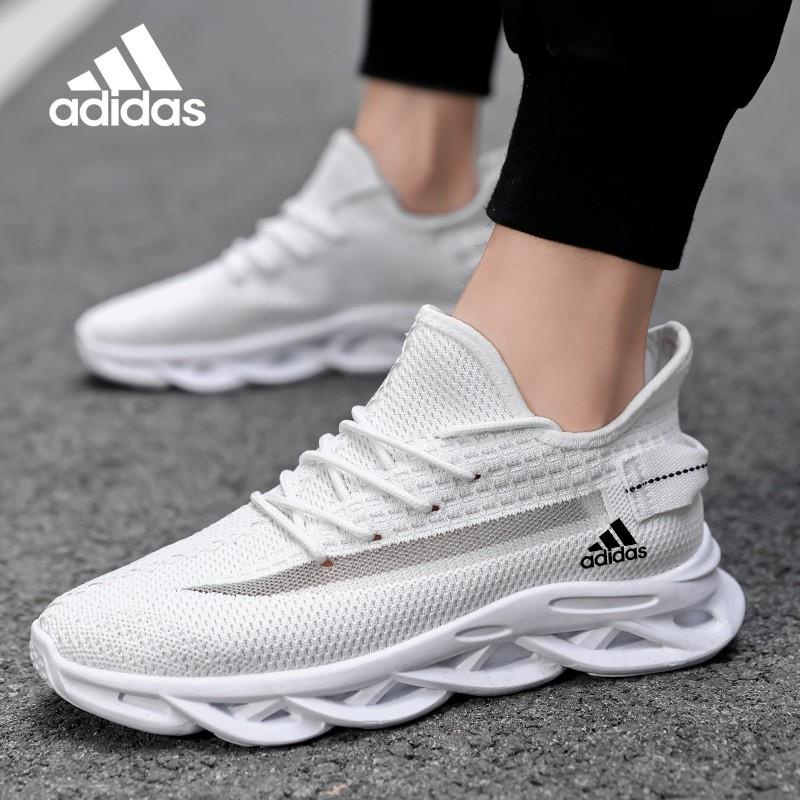 Giày thể thao adidas cổ cao phối lưới thoáng khí thời trang cho nam 2021