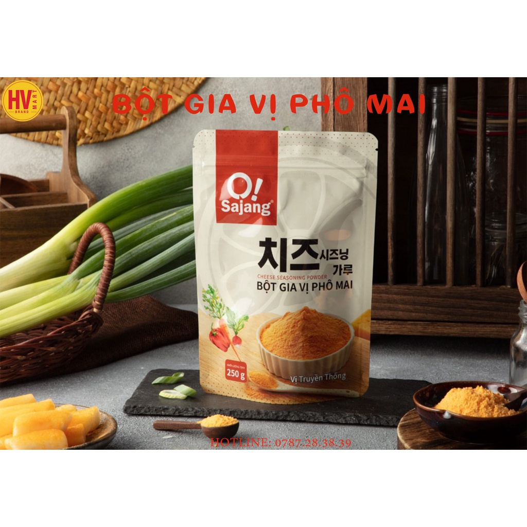 Bột Phô Mai Lắc SAJANG Hàn Quốc 250g