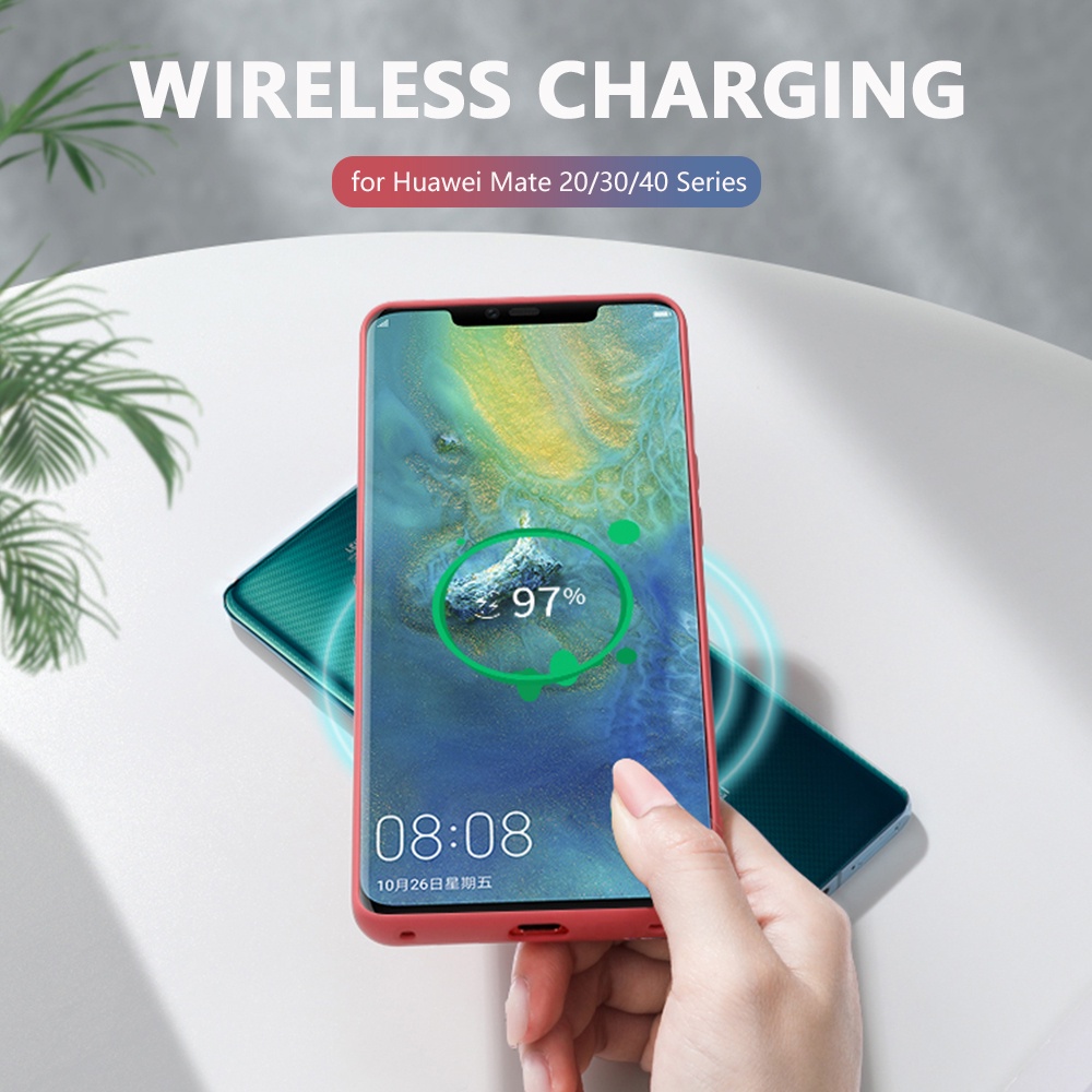 Ốp điện thoại màu trơn chống sốc bảo vệ cho Huawei Mate 20 30 40 Pro Mate 20X