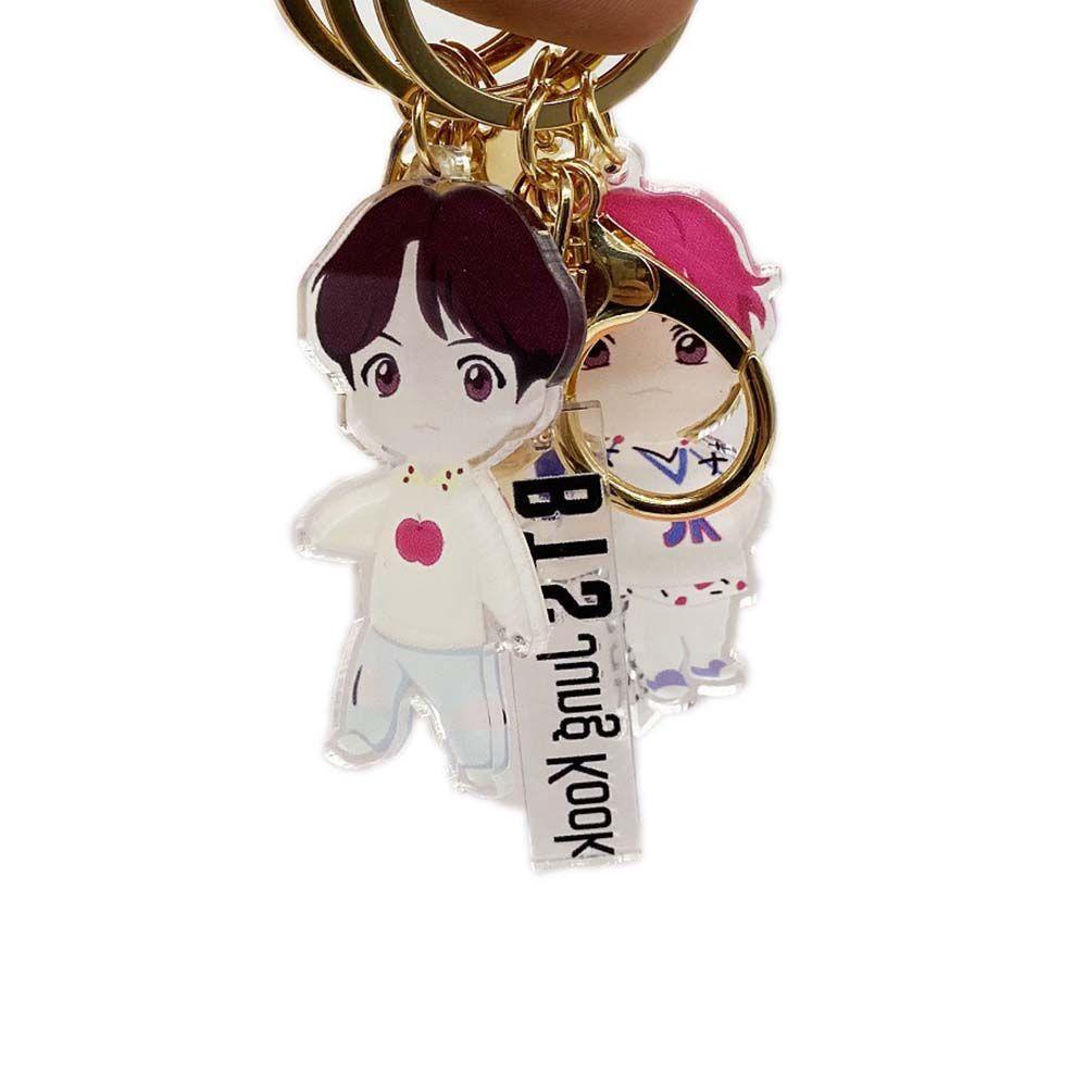 BSUNS Móc Chìa Khóa In Hình Các Thành Viên Nhóm Bts BT21