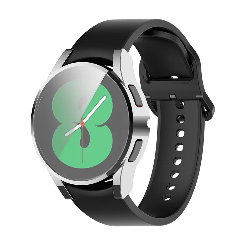 Ốp Bảo Vệ Mặt Đồng Hồ Kèm Miếng Dán Màn Hình Cho Samsung Galaxy Watch 4 40mm 44mm