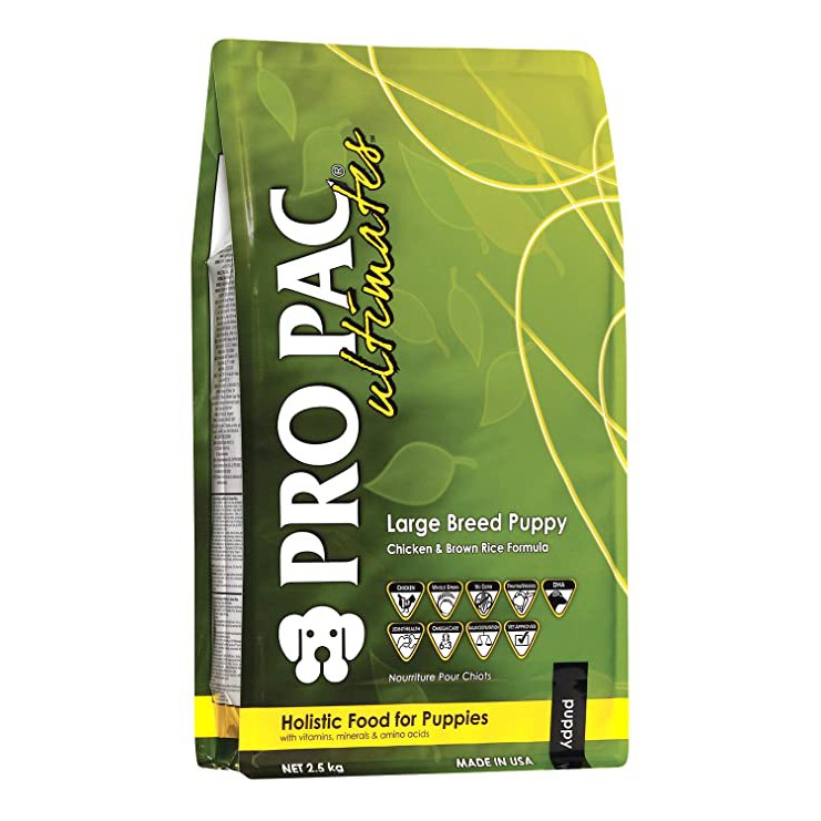 20kg Propac Ultimates Dog Large Breed Puppy Chicken & Brown Rice Formula Thức ăn khô cho chó nhỏ giống lớn
