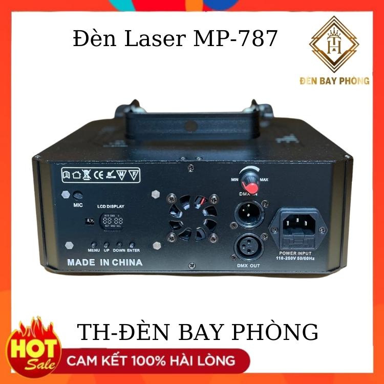 Đèn Laser Phòng Bay MP 787 Chiếu Hình 3D Với Hơn 1500 Hiệu ứng Dùng Cho Bay Phòng, Bar, KTV, karaoke