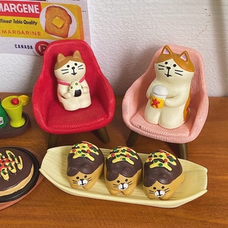 Mô hình mèo chủ đề tiệm takoyaki