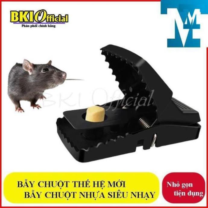 Kẹp bẫy chuột nhựa siêu nhạy, bẫy chuột thông minh thế hệ mới - DCBAYCHUOT