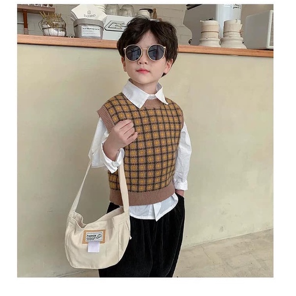 Túi vải FASHION Hàn Quốc siêu cute phù hợp bé trai bé gái