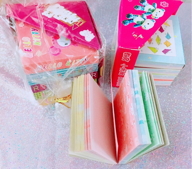 Giấy Gấp Origami, Giấy Thủ Công Gấp Hạc nhiều màu 400 - 500 tờ