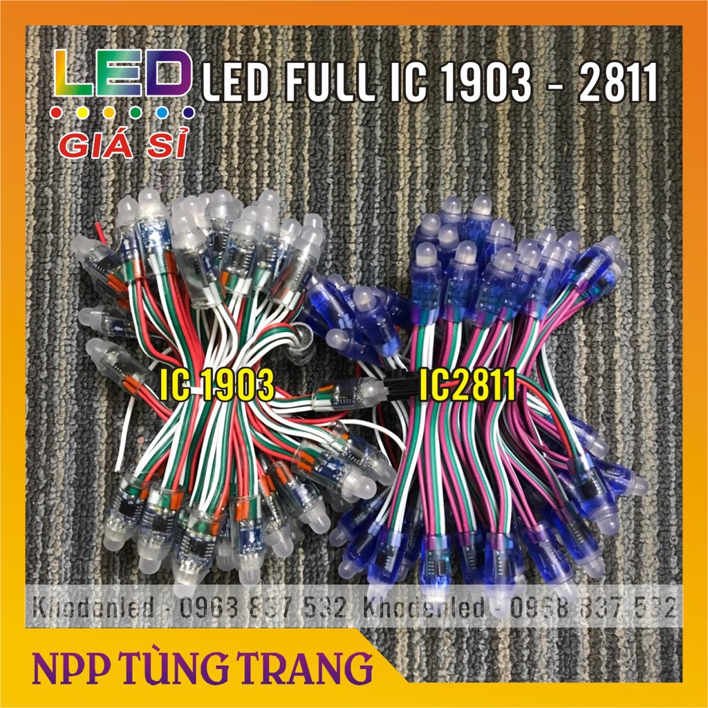 Led full IC 1903 - 2811 dây 50 bóng điện áp 5V | BigBuy360 - bigbuy360.vn
