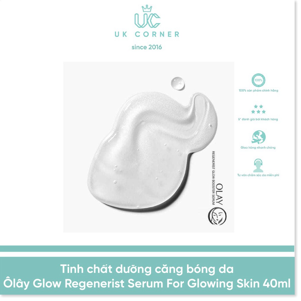 [Mã chiết khấu giảm giá khách sỉ mỹ phẩm chính hãng] Tinh chất dưỡng căng bóng da Olay Glow Regenerist Serum for Glowing