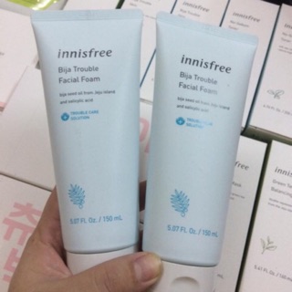 Sữa Rửa Mặt Innisfree Bija Trouble Facial Foam