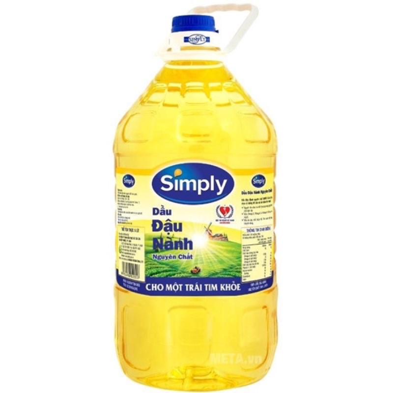 Dầu đậu nành Simply 5L(BC)