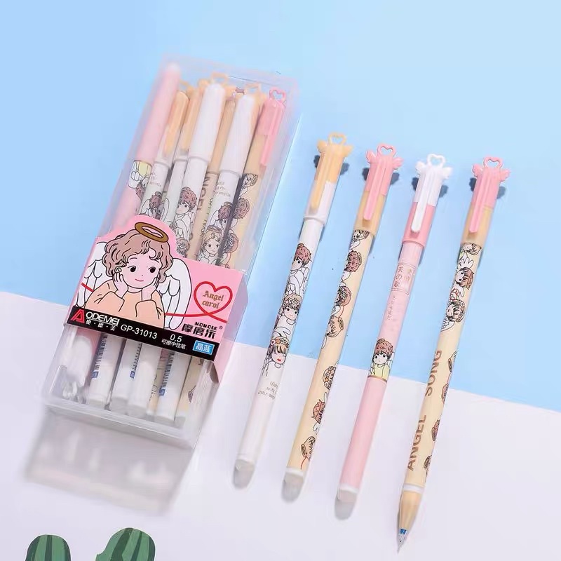 Combo Bút Gel nước có thể xoá được hoạ tiết dễ thương Bi store