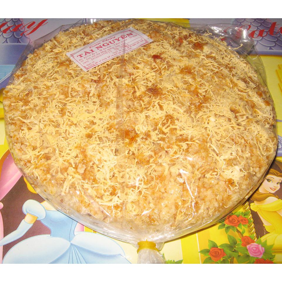 Cơm cháy sốt mắm chà bông tài nguyên miền tây, thơm ngon bổ rẻ , gói 250g