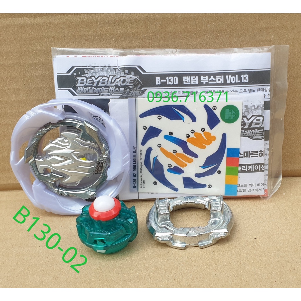 Con Quay Takaratomy Beyblade burst B130,  không kèm phóng quay