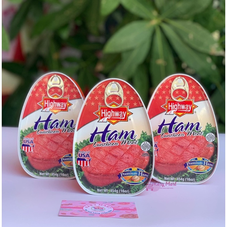 Thịt Heo Đóng Hộp Ham Highway - Mỹ Date 22/04/2026