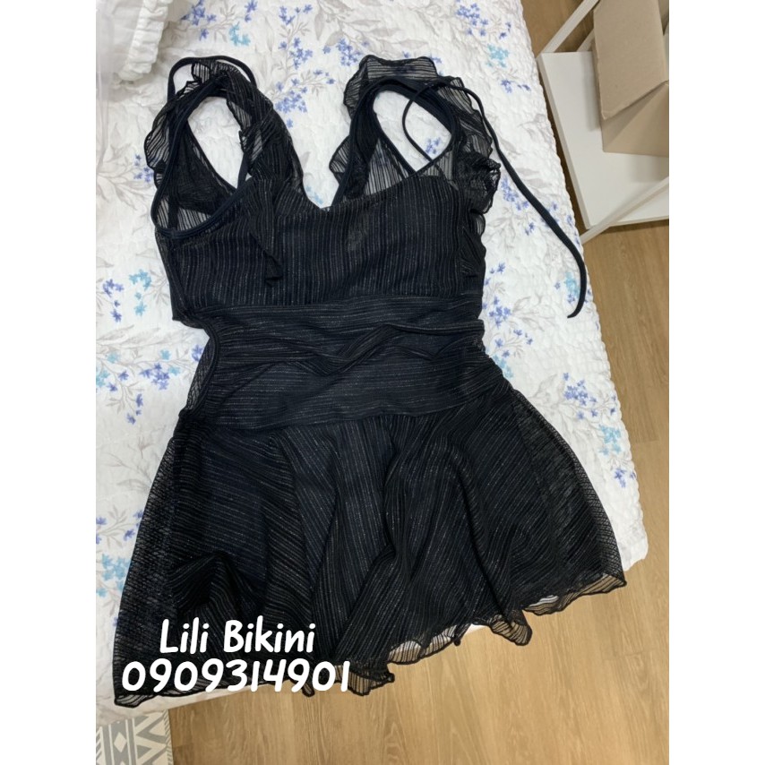 (Có sẵn size nhỏ, bigsize 2xl,3xl) Bikini, bộ đồ bơi nữ che bụng váy quần bikini bling bling lấp lánh mẫu 2020 mới