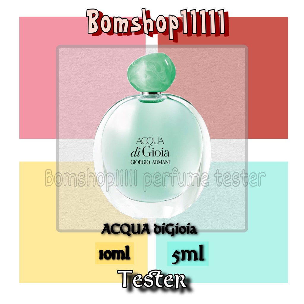 🍂𝕭𝕺𝕸🍂 Mẫu thử nước hoa acqua di gioà 10ml dạng xịt | Thế Giới Skin Care