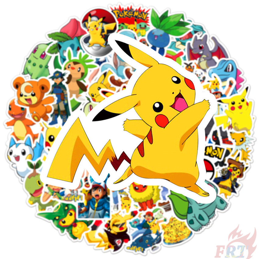 ❉ Pokemon Go - Series 06 Anime Kawaii Pocket Monster Stickers ❉ 50Pcs/Set DIY Fashion Mixed Luggage Laptop Skateboard Doodle Decals Stickers