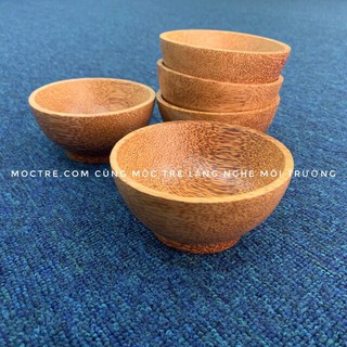 Chén gỗ dừa Mộc Tre, 100% tự nhiên