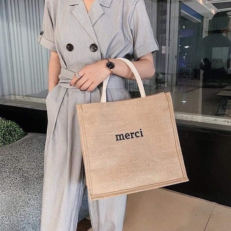 [Mã FASHIONT4WA2 giảm 10K đơn 50K] Set 3 món túi mũ cói và kính cho nữ