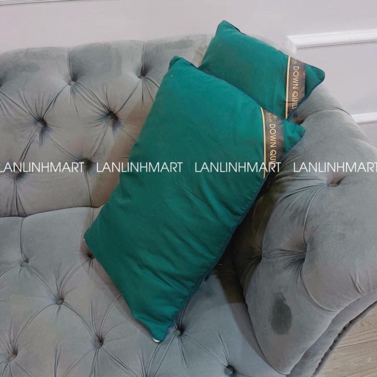 Combo 2 Ruột Gối Xanh Lá Hilton Cao Cấp0