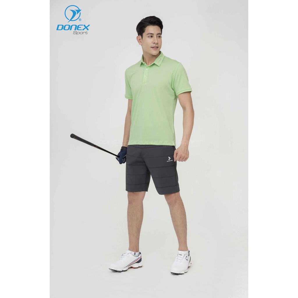 Áo Thun Thể Thao Nam Có Cổ Donexpro, Chất Vải Thoáng Mát Co Giãn Gam Pastel Nhiều Màu MC - 9092