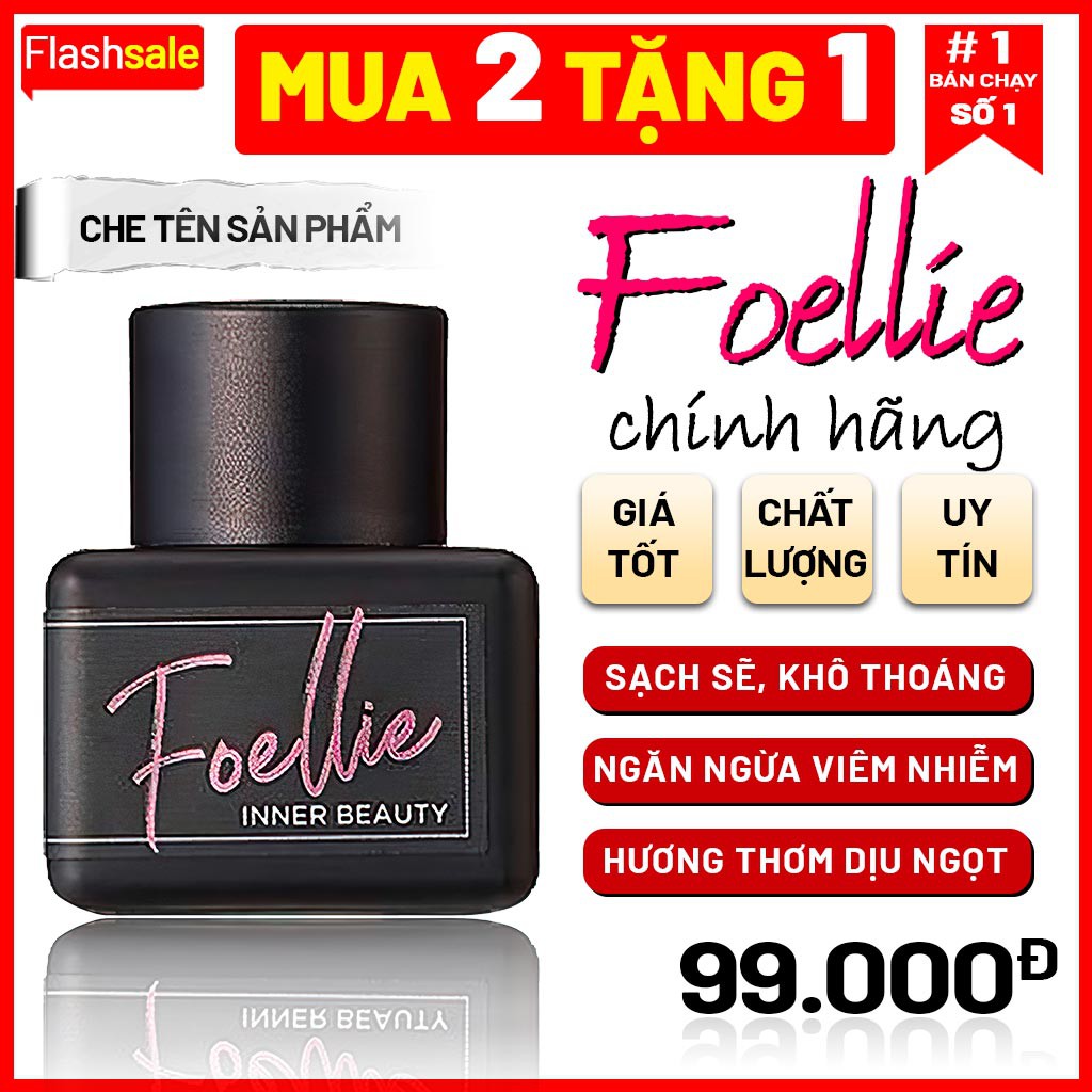 [ NHẬP MÃ JUNM99 ] Nước Hoa Vùng Kín Foellie 💟 TẶNG QUÀ 50K 💟 Quyến rũ 💥 Sexy 💥 Chính hãng Hàn Quốc 
