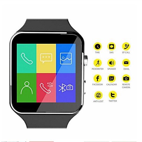 Đồng Hồ Thông Minh X6 Kết Nối Bluetooth Có Chức Năng Gọi Điện Thoại