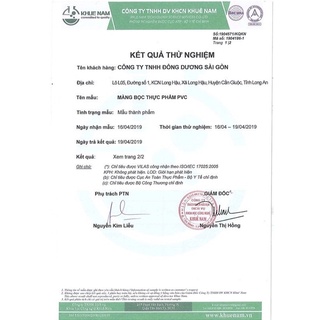 Màng bọc thực phẩm 650 kokusai chính hãng khổ rộng 45cm  nhiều mét co giản tốt bám dính tốt an toàn thực phẩm