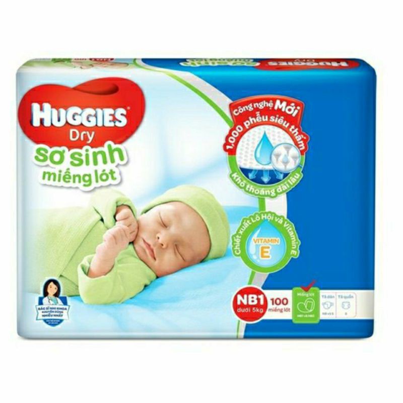 Thanh Lý Tã Huggies MLNB1 100 ...