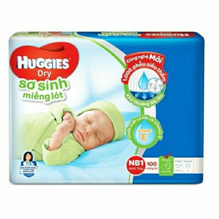 Thanh lý tã huggies mlnb1 100 ...