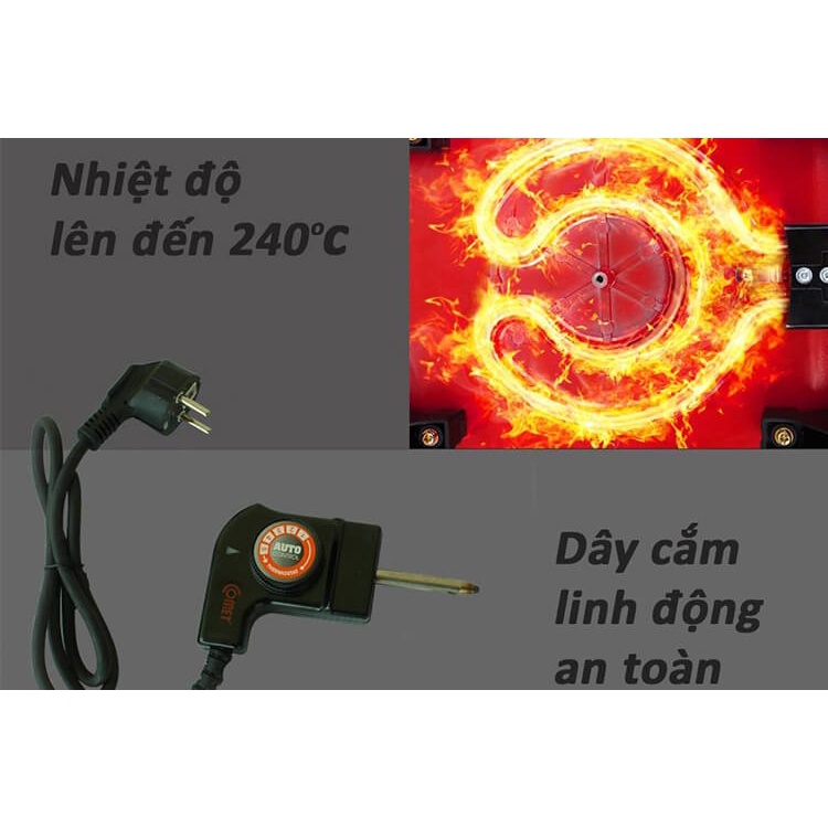 Nồi Lẩu Điện Đa Năng Comet CM7736 (1400W)