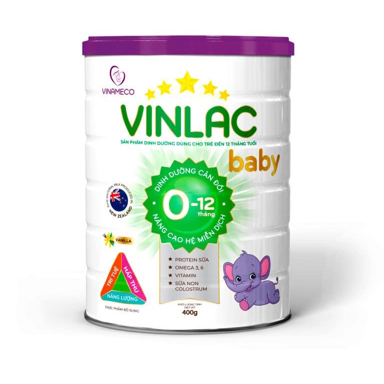 Sữa bột Vinlac Baby 400g_900g _Subaby