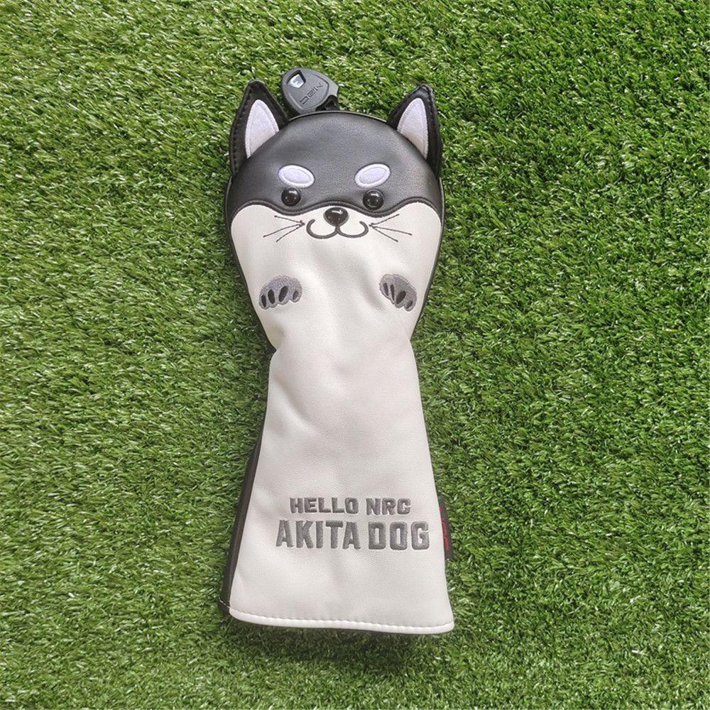 Vỏ Bọc Bảo Vệ Đầu Gậy Đánh Golf Akita Cổ Dài Thiết Thực Dễ Thương
