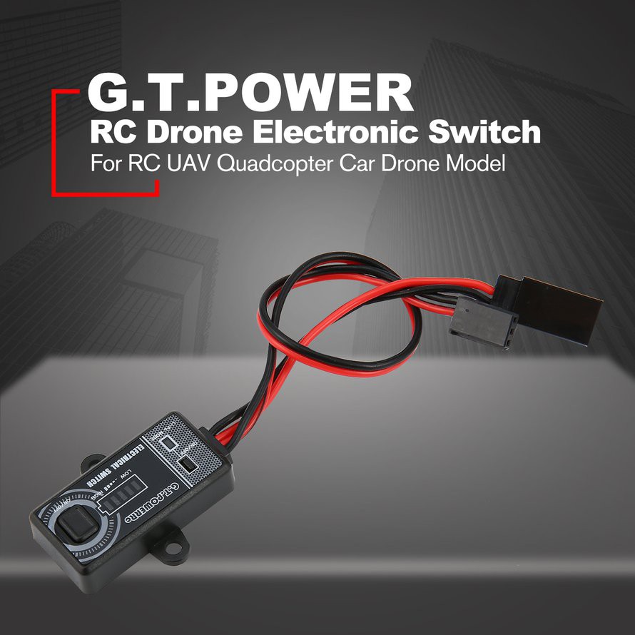 Công tắc sạc pin với màn hình LCD cho máy bay Quadcopter/ xe điều khiển từ xa
