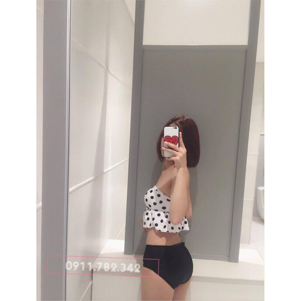 [ĐỒ ĐI BIỂN]Bikini chấm bi cực xinh*