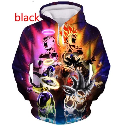 Áo Hoodie In Họa Tiết Dragon Ball Z Goku 3D Độc Đáo Thời Trang Cho Nam