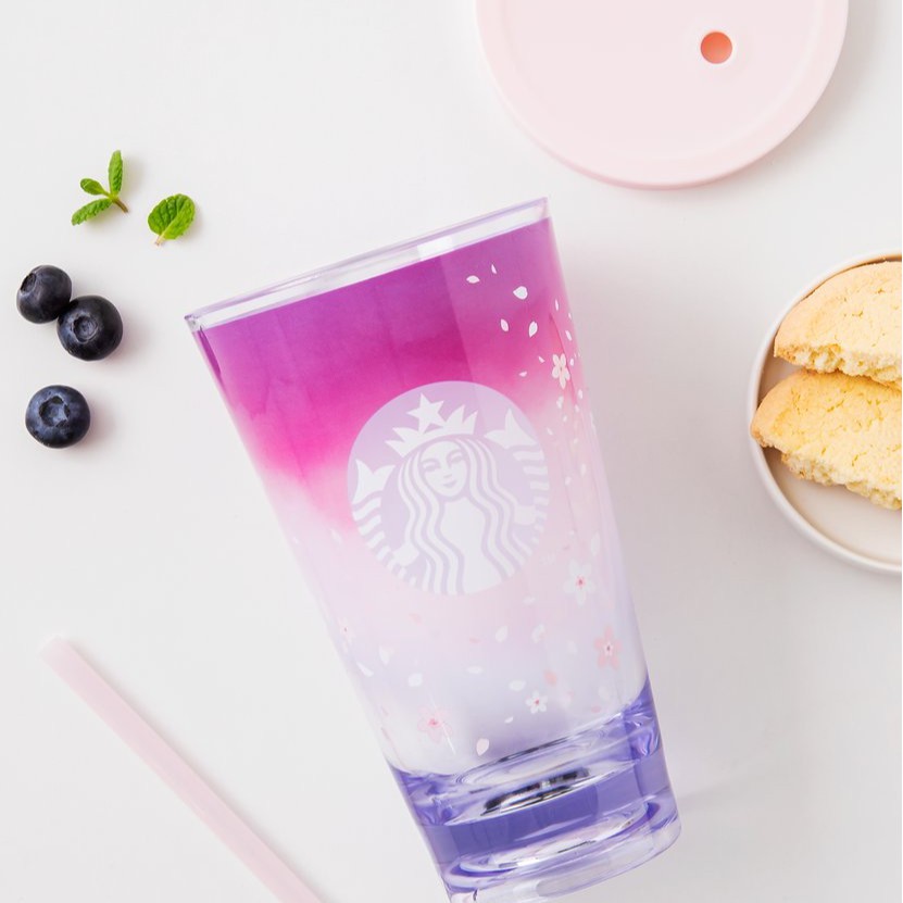 [ CHÍNH HÃNG ] Cốc Starbucks mùa Cherry Blossom_dung tích 591ml