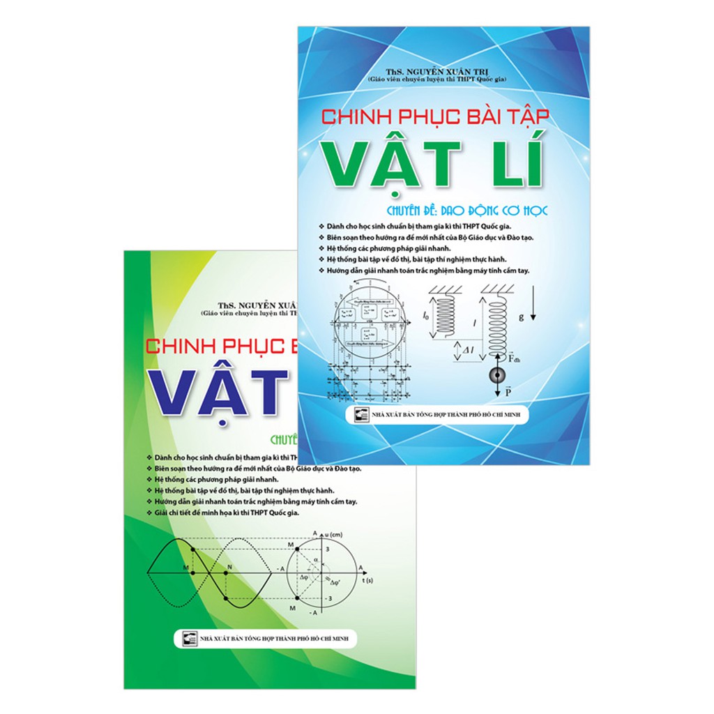 Sách - Combo Chinh Phục Bài Tập Vật Lí Chuyên Đề: Sóng Cơ và Dao Động Cơ Học