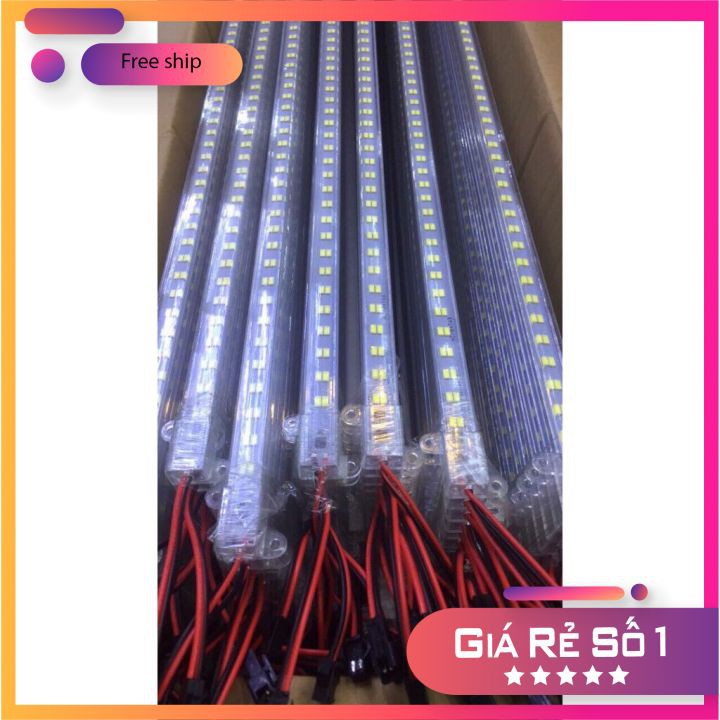 Thanh Đèn Led Điện 220V Có Bọc Nhựa 1m và 50cm - chip 2835 - sử dụng điện 220v,công suất 14w siêu sáng