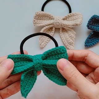 Cột tóc nơ nhiều màu dễ thương, dây chun nơ cho bé gái