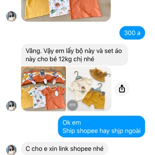 Lâm bùi - sét áo 12-18 và sét quần áo 12-18m